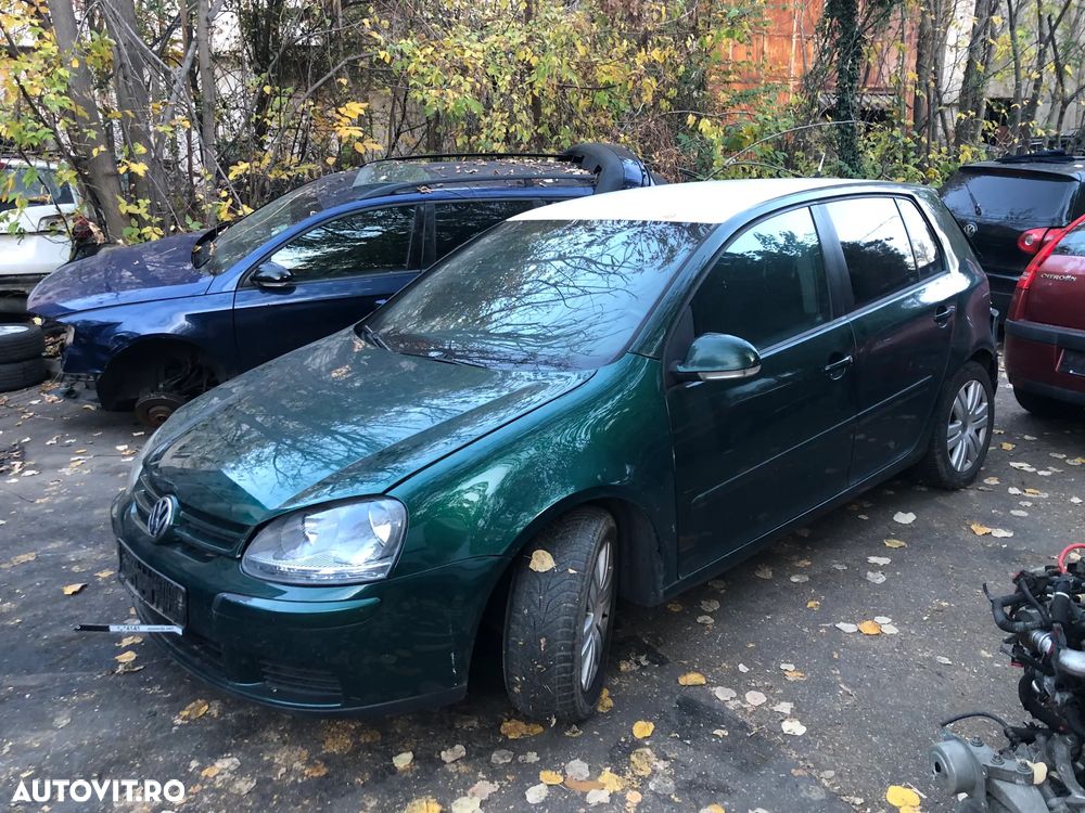 Dezmembrez VW Volkswagen Golf 5 verde 2007 2.0 BKD - 5