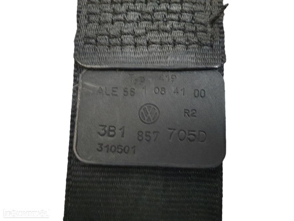 CINTO SEGURANÇA FRONTAL ESQUERDO VOLKSWAGEN PASSAT 2001 -3B1857705D - 3