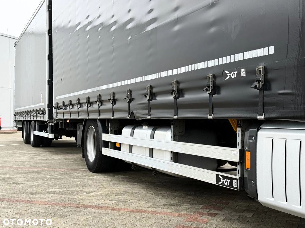 Mercedes-Benz ACTROS F 1840 / ZESTAW TANDEM 120 M3 / PRZEJAZDOWY /  7,75 M + 7,75 M / SALON PL - 10