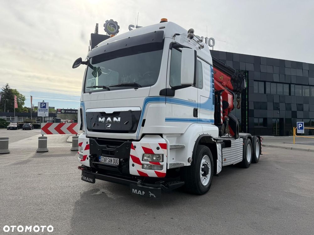 MAN TGS 26.480 6x6H PALFINGER PK 44002 FLY Jib Wciągarka HDS Siodło - 16