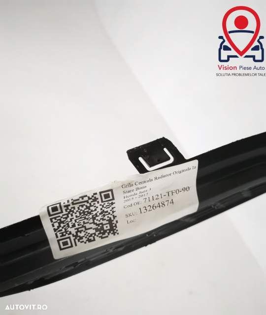 Grila Centrala Radiator Originala In Stare Buna Honda  Jazz  3 [2015 - - 7