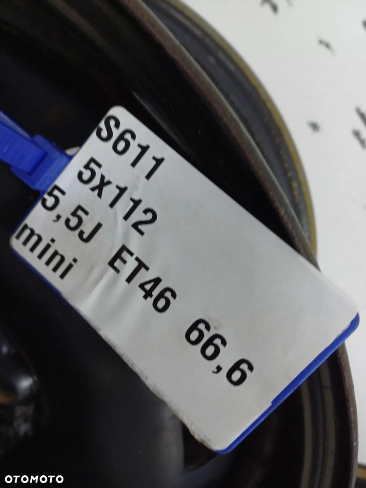 felgi stalowe OEM 5x112 15 mini cooper III one III hatch S611 - 7