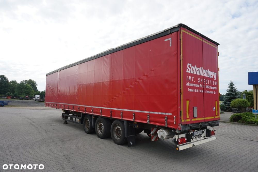 Schmitz Cargobull FIRANA OŚ PODNOSZONA ROZSUWANE SŁUPKI BDE * 2012 * - 4