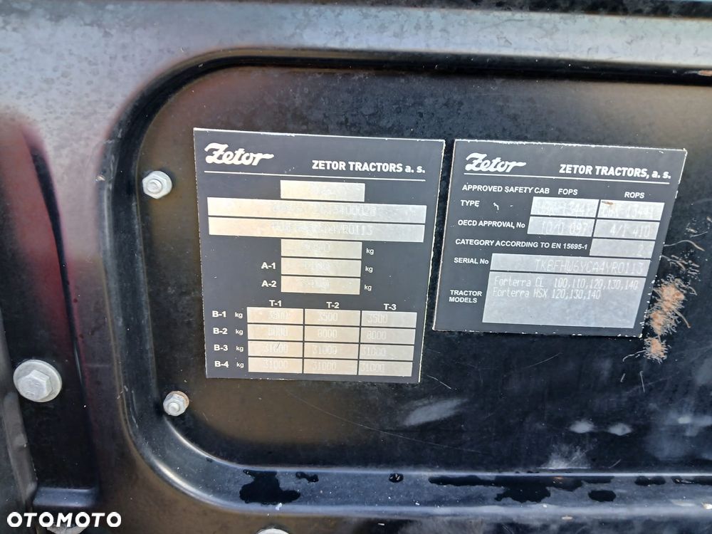 Zetor FORTERRA HSX 140 - 27