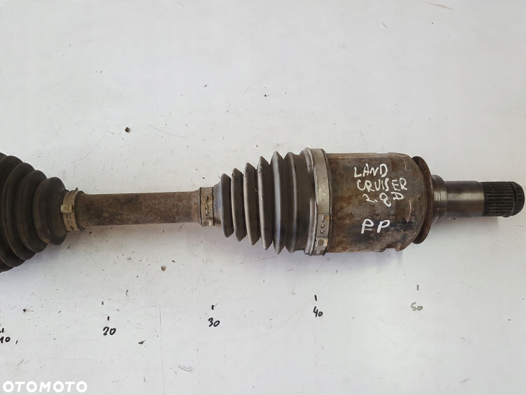 TOYOTA LAND CRUISER 150 18-22r 2.8 D4D PÓŁOŚ PRAWA PRZÓD AUTOMAT - 3