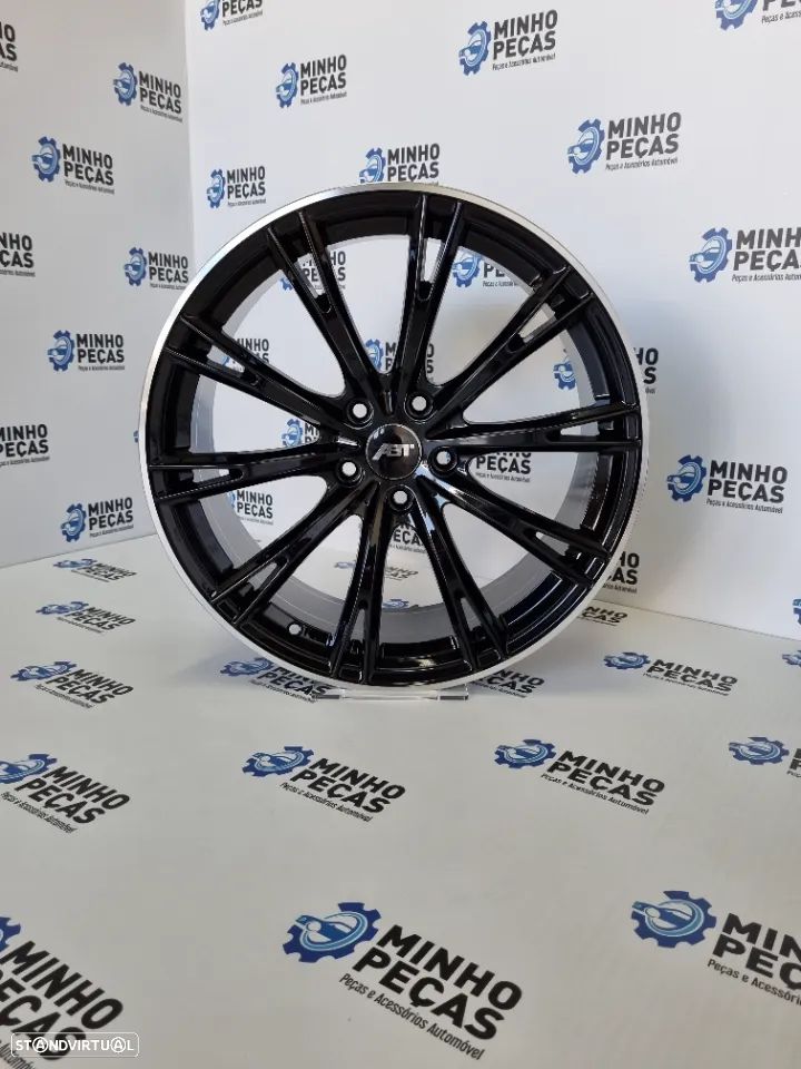 Jantes Audi ABT Sport GR em 18 Preto Brilho (5x100) - 8