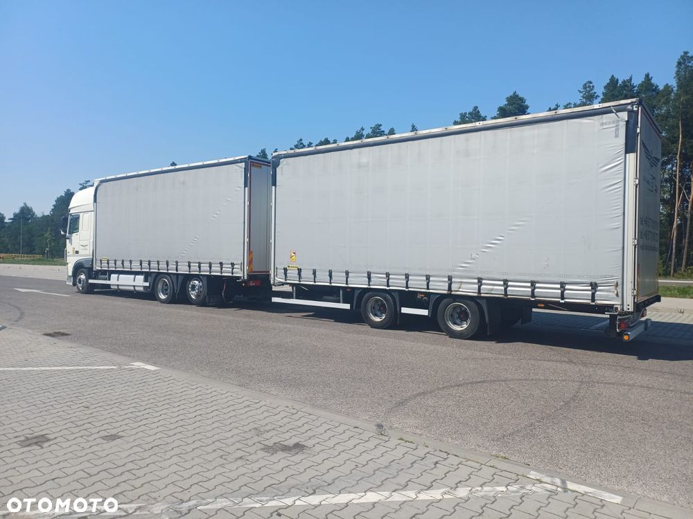DAF XF 480 SUPER SPACE CAB / 2019r. ZESTAW TANDEM PRZEJAZDOWY 120m3 - 7
