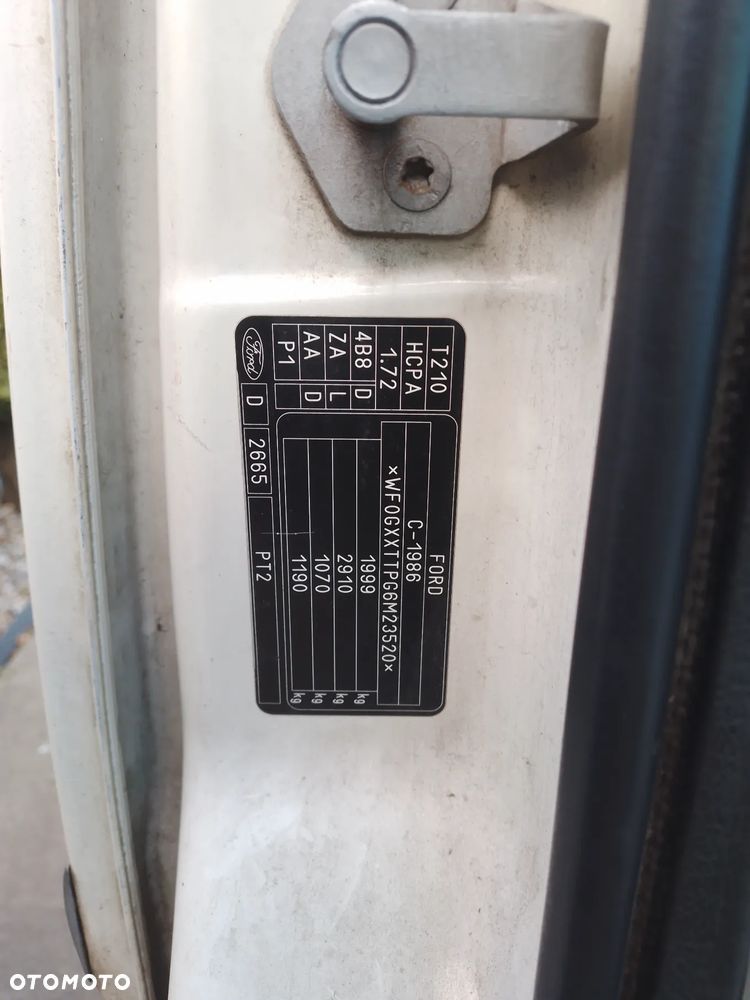 FORD TOURNEO CONNECT 2002-2006 1.8 TDCI  MASKA POKRYWA SILNIKA   P1 - 24