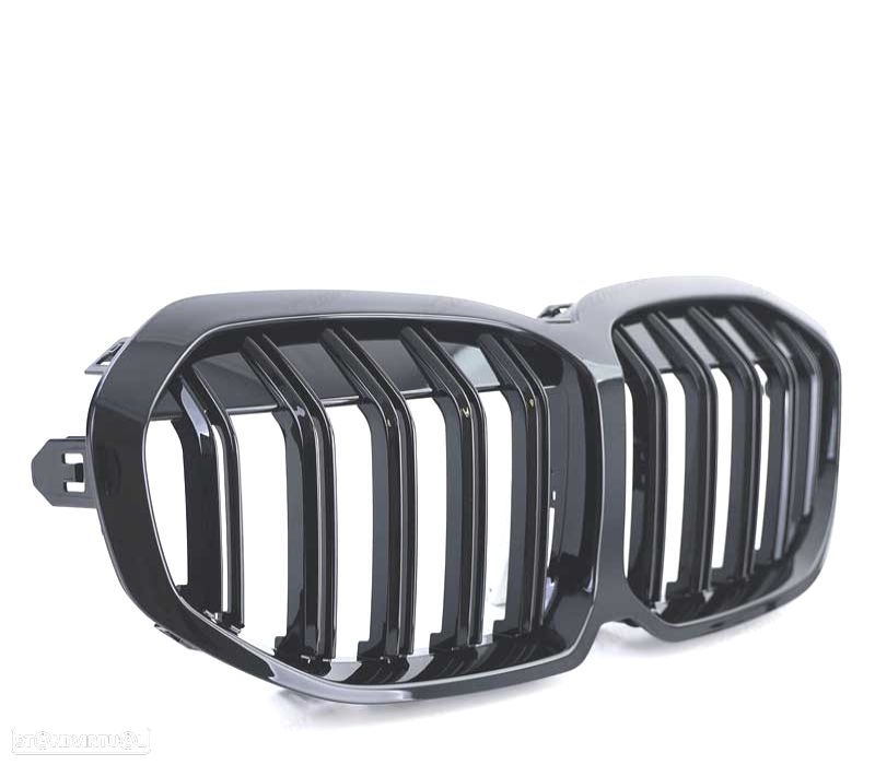 GRELHA FRONTAL BMW F40 19- PRETO BRILHANTE LOOK M - 3