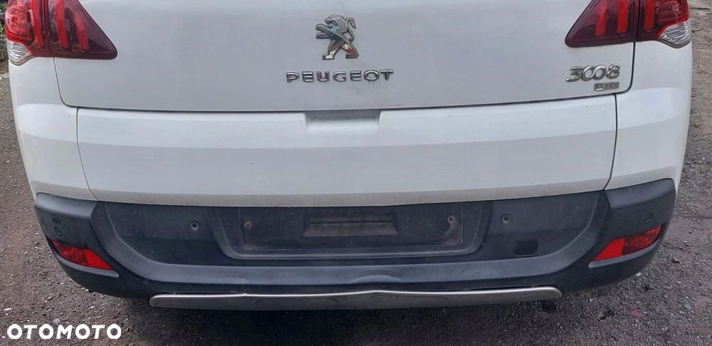 PEUGEOT 3008 I LIFT 13-16R ZDERZAK TYŁ PDC EWPB - 1