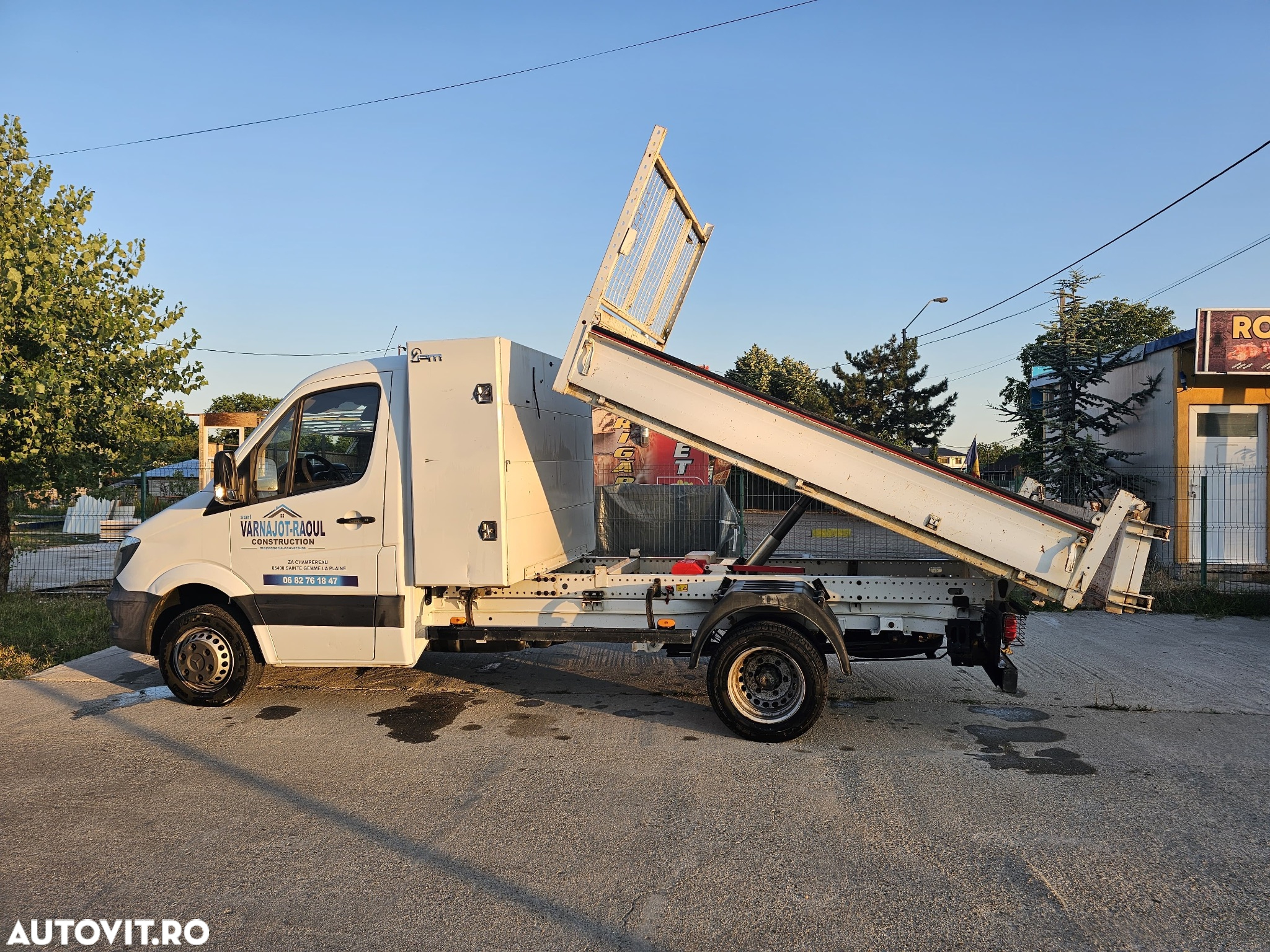 Mercedes-Benz Sprinter 513 CDI - BASCULABIL - axa dubla - 3.5T - 20