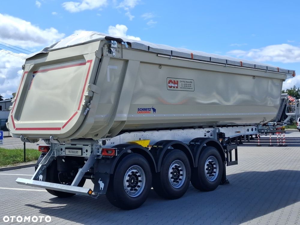 Schmitz Cargobull Stalowa wywrotka 28m3, elektryczny dach - 4