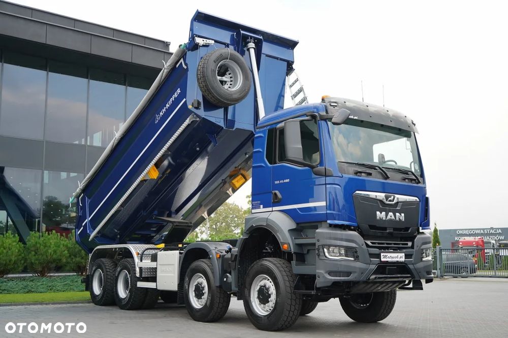 MAN TGS 41.480 / 8X6 / WYWROTKA / AUTOMAT / FABRYCZNIE NOWY / BARDZO BOGATE WYPOSAŻENIE /