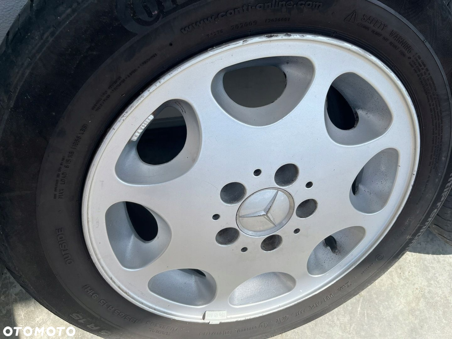 FELGI ALUMINIOWE ALUFELGI 15 MERCEDES W124 ET36 7Jx15 5X112 - 5