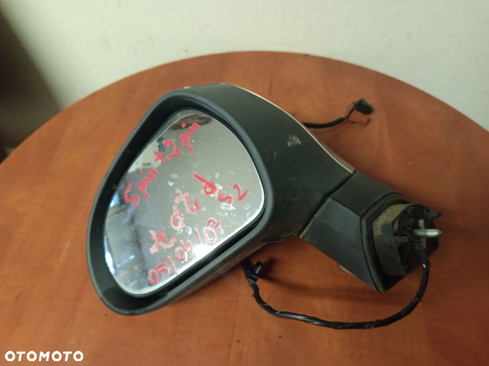 LUSTERKO PEUGEOT 207 7PIN LEWE 5PIN + 2PIN - 2