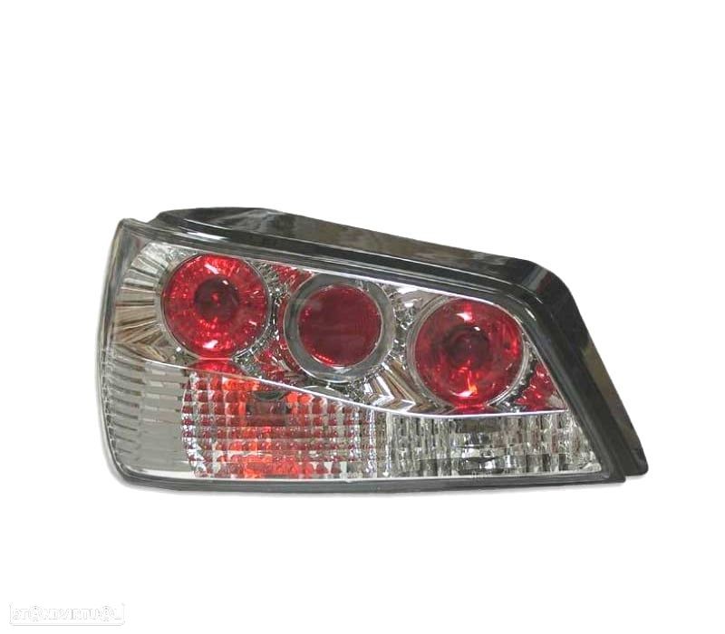 FAROLINS PEUGEOT 306  93-97 LOOK LEXUS CROMADO - 2