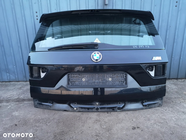 KLAPA TYLNA BAGAŻNIKA BMW X3 E83 475 BLACKSAPPHIRE METALIC