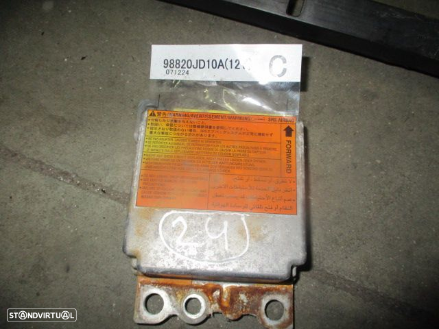 Kit Airbags 98510JD15C  98820JD10A  98515JD05A NISSAN QASHQAI 1 FASE 1 2008 1.5DCI 105CV 5P CINZENTO PRETO - 7
