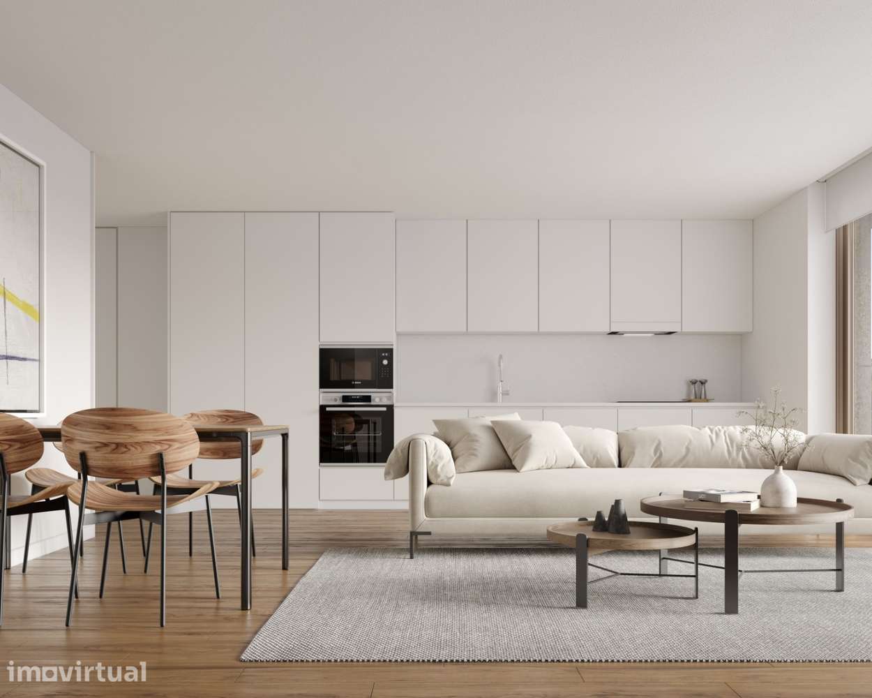 T2 com ampla varanda de 35 m² no Miramar Gardens (CEDÊNCIA DE POSIÇÃO) - Grande imagem: 3/11