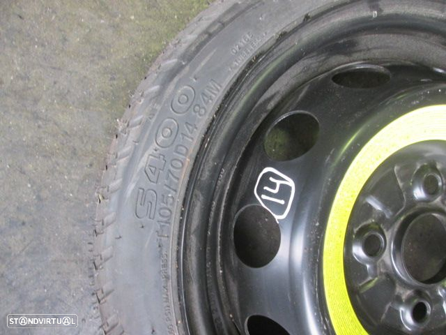 Roda Suplente RODS14 HYUNDAI GETZ 54 MM 4X100 T105/70/14 1980 0P 54 MM 4X100 T105/70/14 - 2
