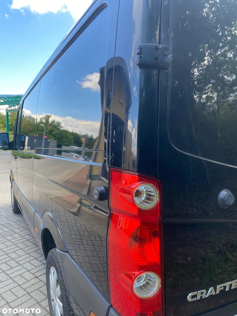 Volkswagen Crafter 2.0 Tdi 160KM Sredniak 3,3m Klima Czarny 2015/2016 Super Stan - 13
