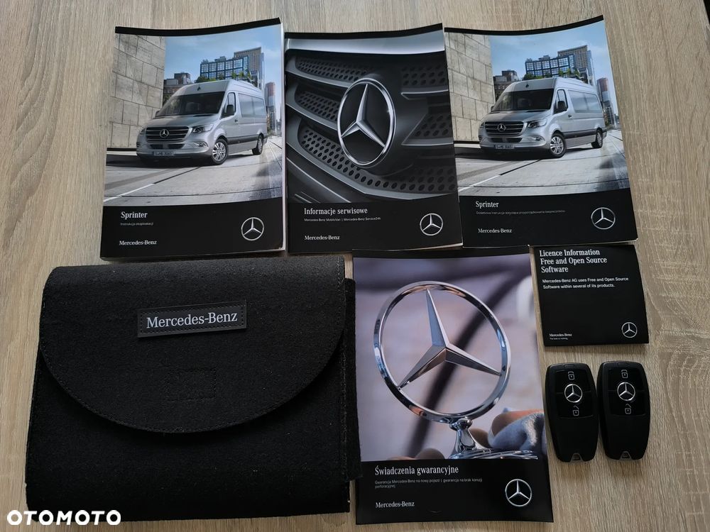 Mercedes-Benz Sprinter 517,170KM, Automat, Kontener 8 Palet, Full Led, Salon Polska! - 38