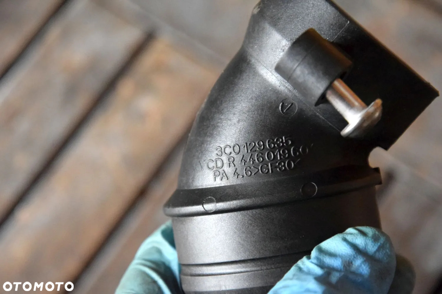 AUDI A3 8P Lift 1.6 TDI Mufa przewód kołnierz turbiny 3C0129635 - 3