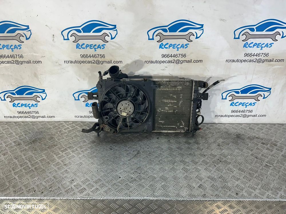 Conjunto Radiadores Agua Intercooler AC Ar Condicionado Opel Astra H 1.7 CDTi Z17DTH - 2