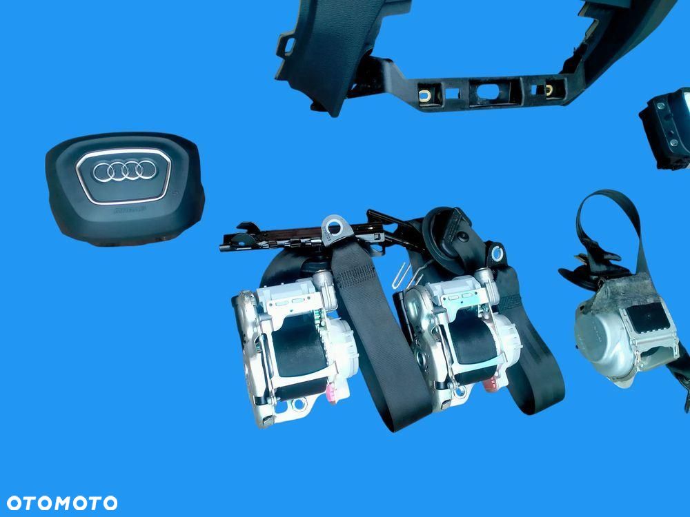 AUDI Q7 4M / KONSOLA / DESKA / AIRBAG / PASY / CZARNA / ORYGINAŁ Demontaż - 5