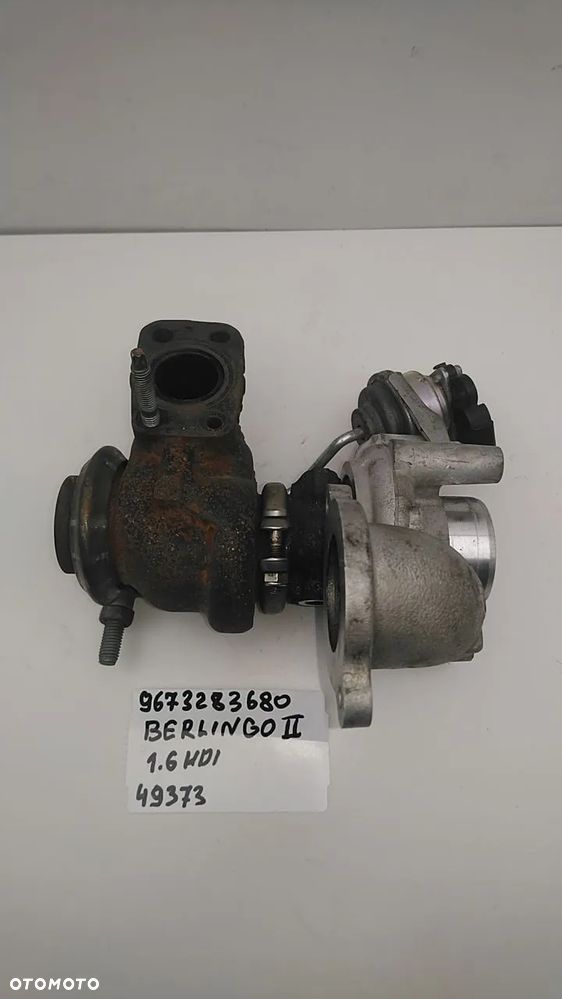TURBINA 1.6 HDI 75KM 90KM 92KM 95KM BERLINGO II 9673283680 49373 - 3