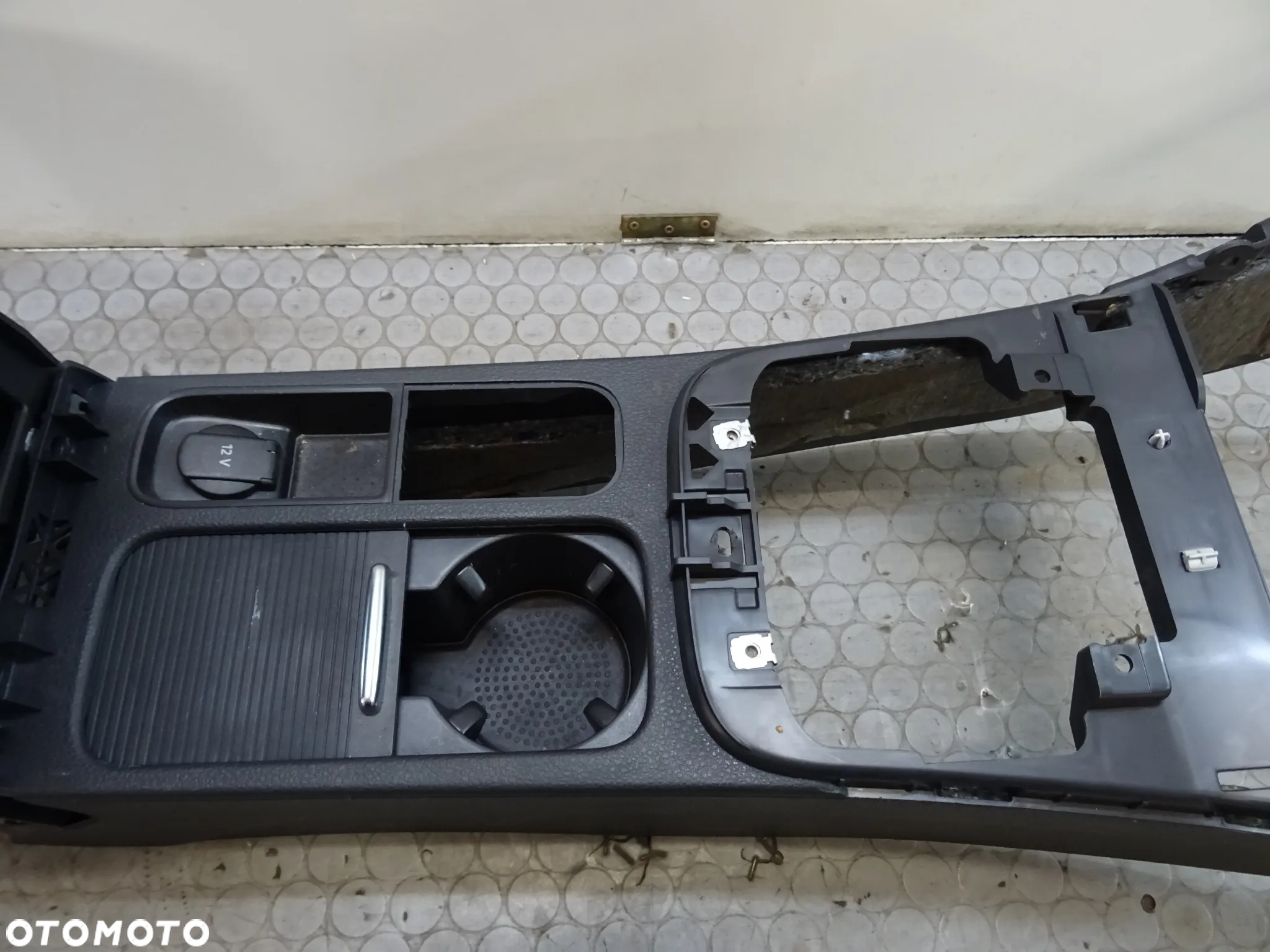 podlokietnik czarny skora vw sharan 7N alhambra czesci - 4