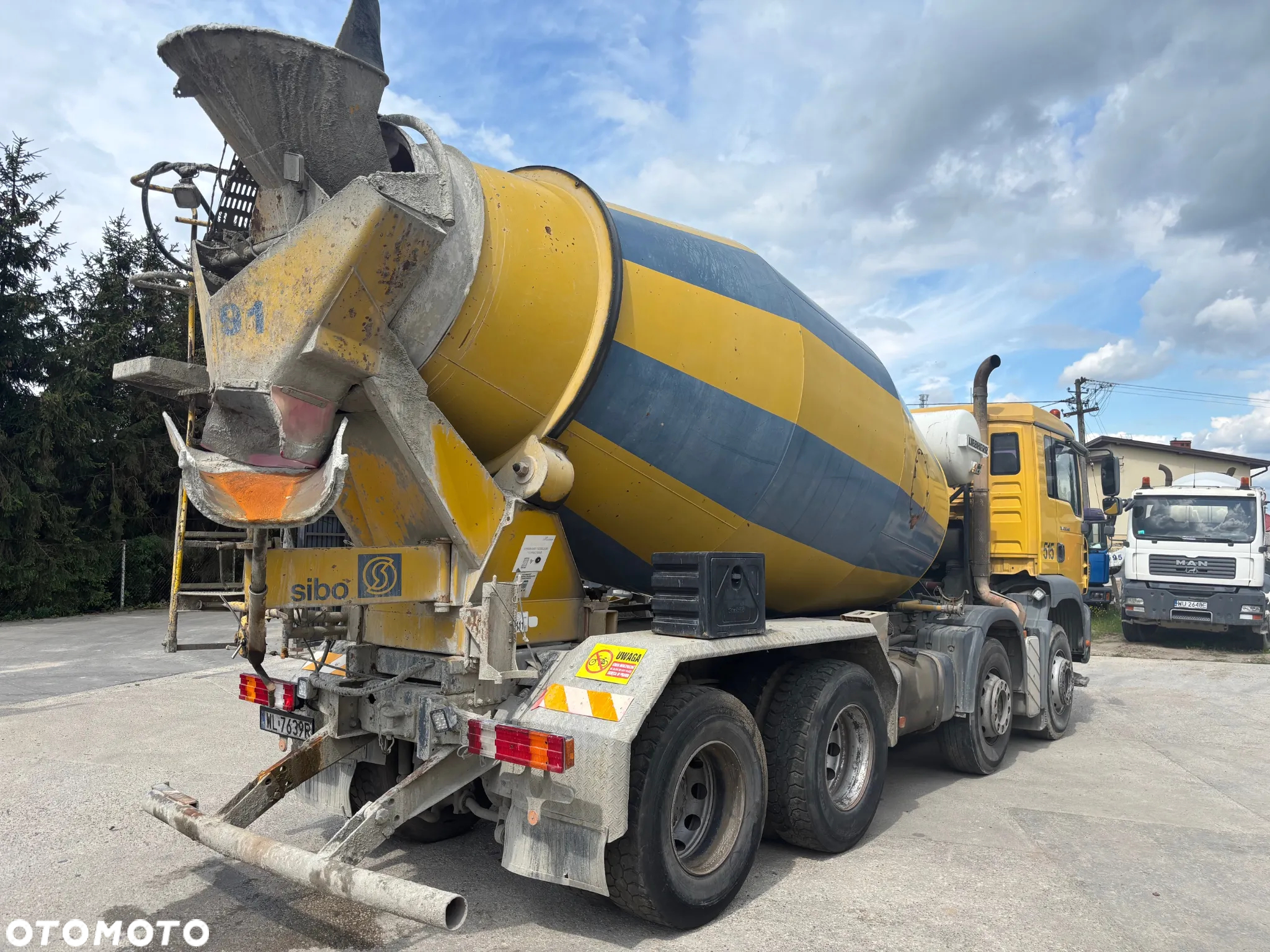 MAN TGA 35.360 Liebherr 9m3 34t - 5
