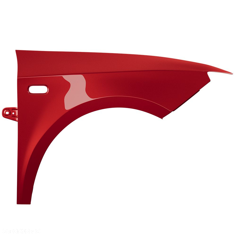 BLU Błotnik SEAT IBIZA IV 4 6J LS3X prawy czerwony 08-17 przód Rot Rumbi - 2