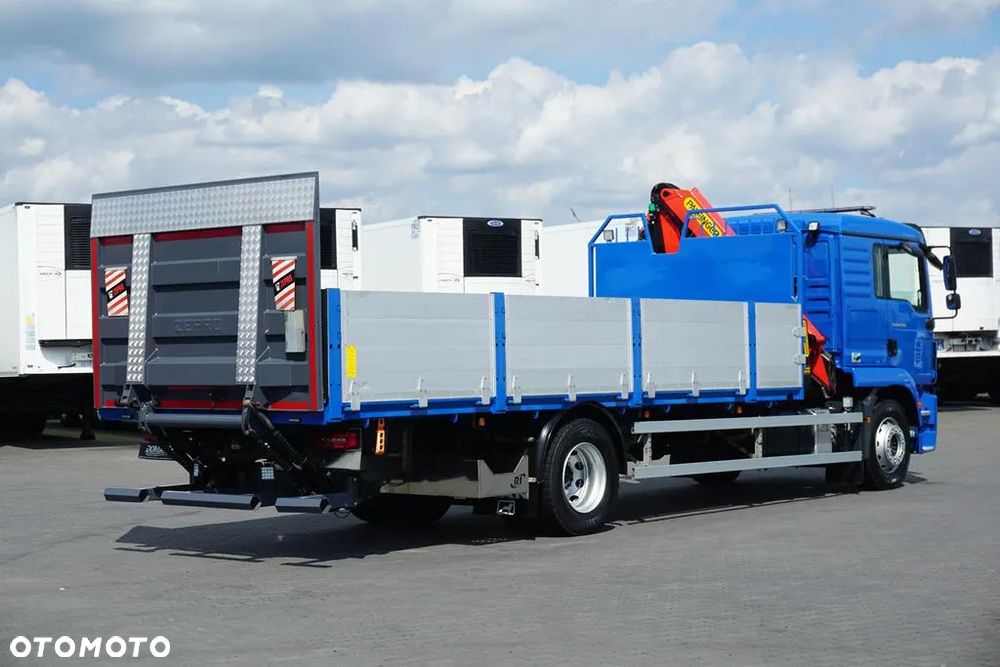 MAN TGM / 18.290  / SKRZYNIOWY + HDS + WINDA / PALFINGER PK 12002 / WYSIĘG 10 M - 6