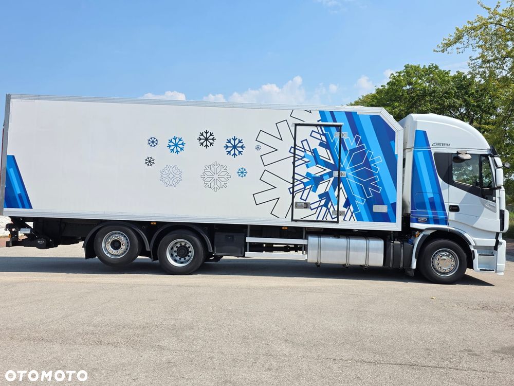 Iveco HI-WAY 460 / CHŁODNIA / WINDA / 6×2 /  21 EUROPALET / DRUKARKA / KLIMA POSTOJOWA / SYPIALKA / 3 OSIE / OŚ PODNOSZONA ORAZ SKRĘTNA  / AUTOMAT / E6 / SPROWADZONY/ - 8
