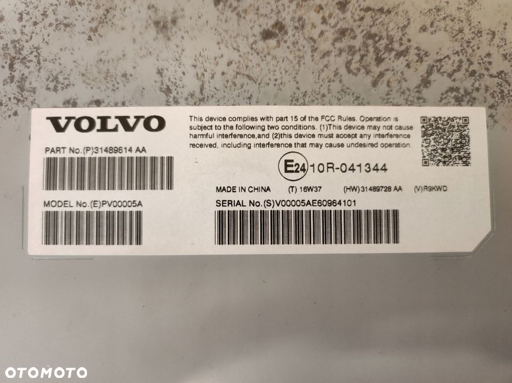 Wzmacniacz radia audio volvo s90 - 4