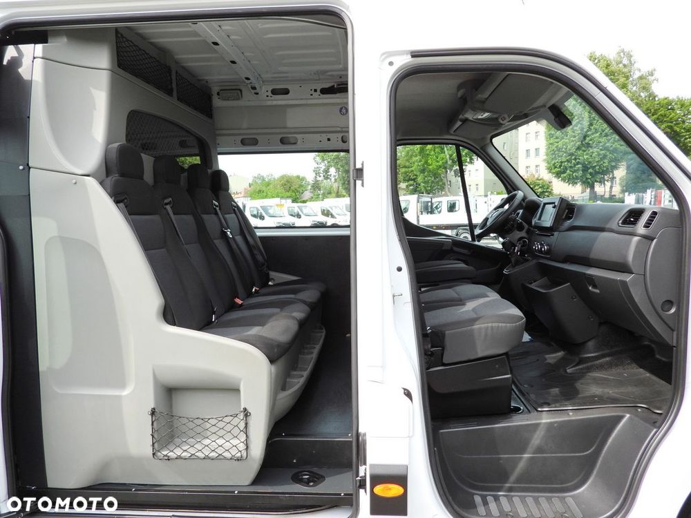 Renault MASTER  FURGON BRYGADÓWKA  7 MIEJSC TEMPOMAT NAWIGACJA LEDY KLIMATYZACJA  140KM - 38