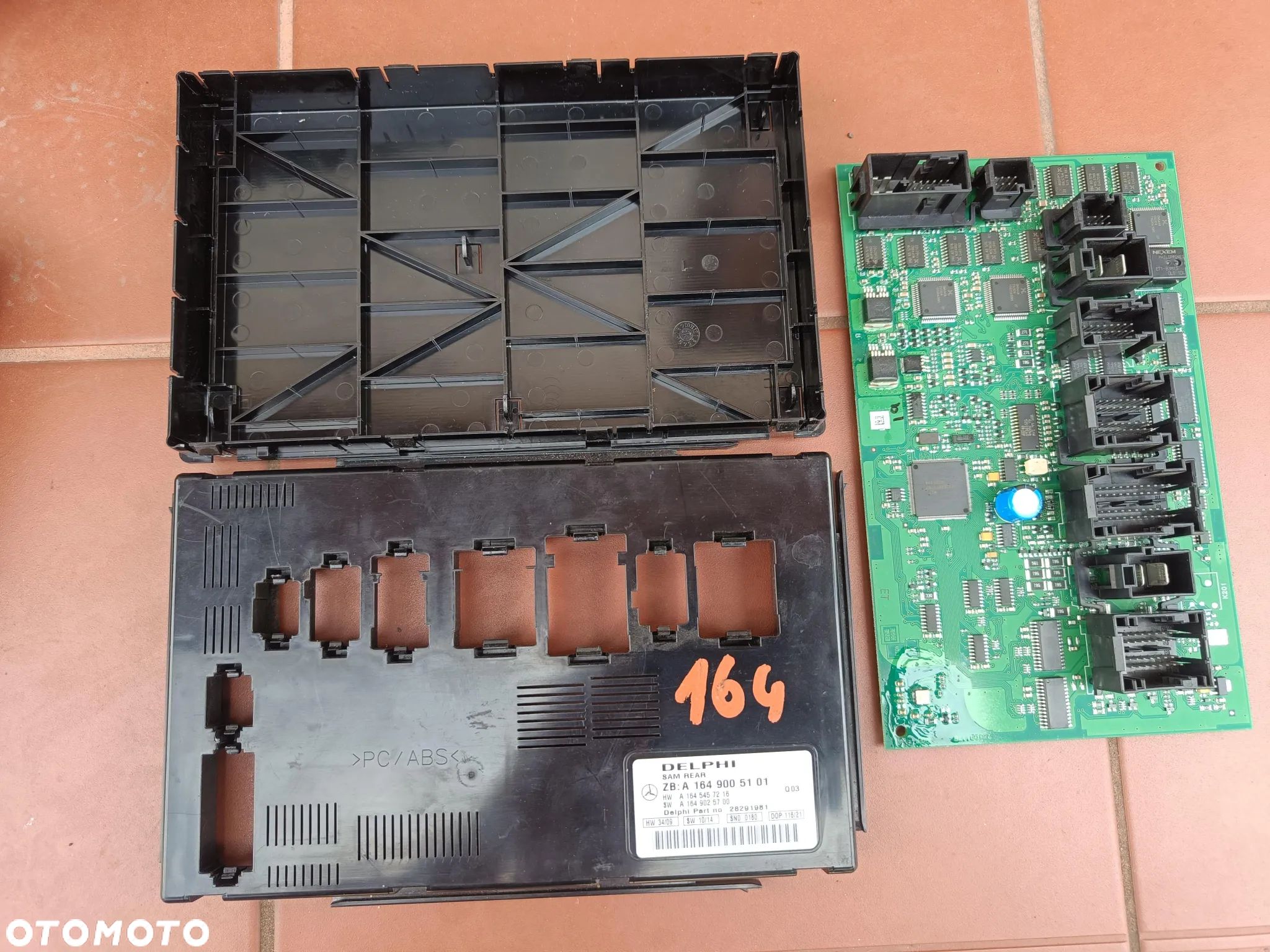 MERCEDES W164 ML X164 GL W251 MODUŁ SAM TYLNY SPRAWNY A1649005101 - 1