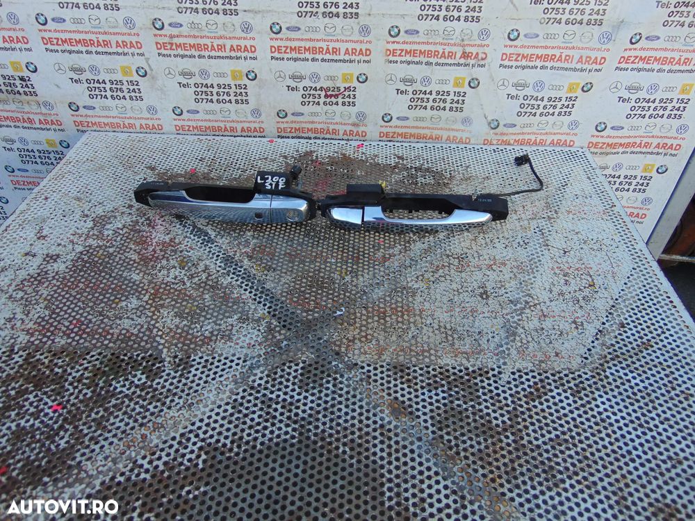 Maner usa fata Mitsubishi L200 dupa 2015 manere usi exterior stanga dreapta l200 fiat fullback dupa 2015 keyless - 1