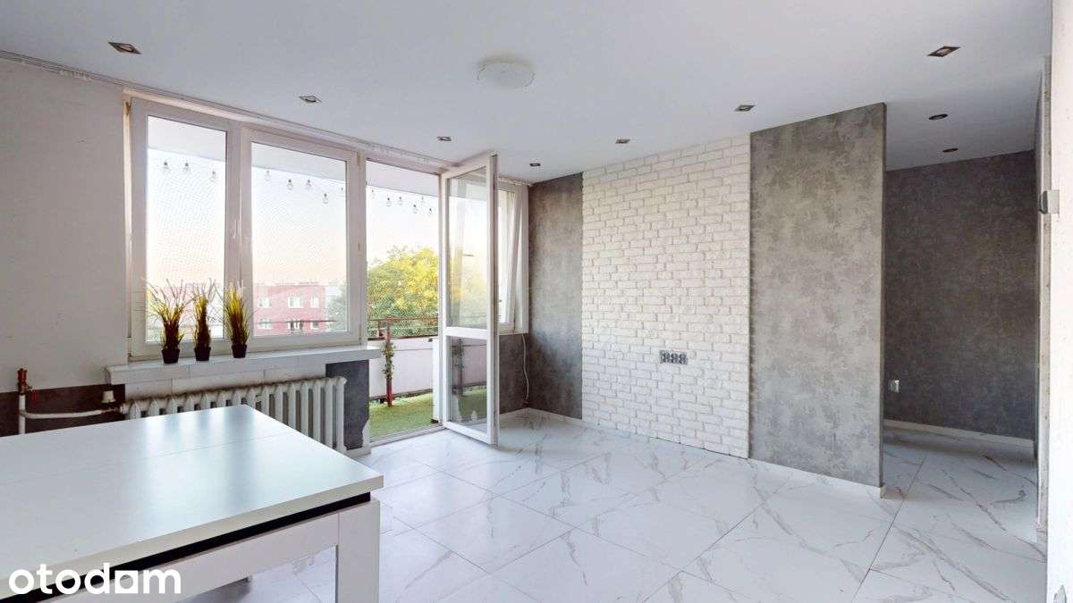 Idealne na start - po remoncie - duży balkon