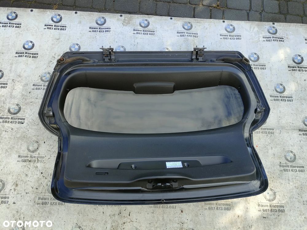 BMW E87 Klapa bagażnika Black Sapphire 475 - 9
