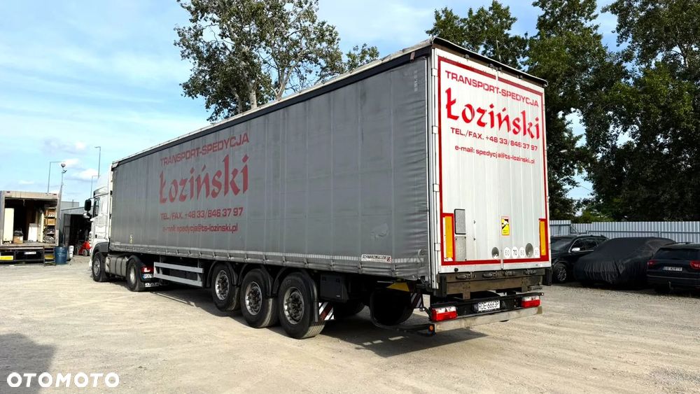 Schwarzmuller Firanka Standard // Osie SAF // 2018 Rok //OŚ POODNOSZONA - 1