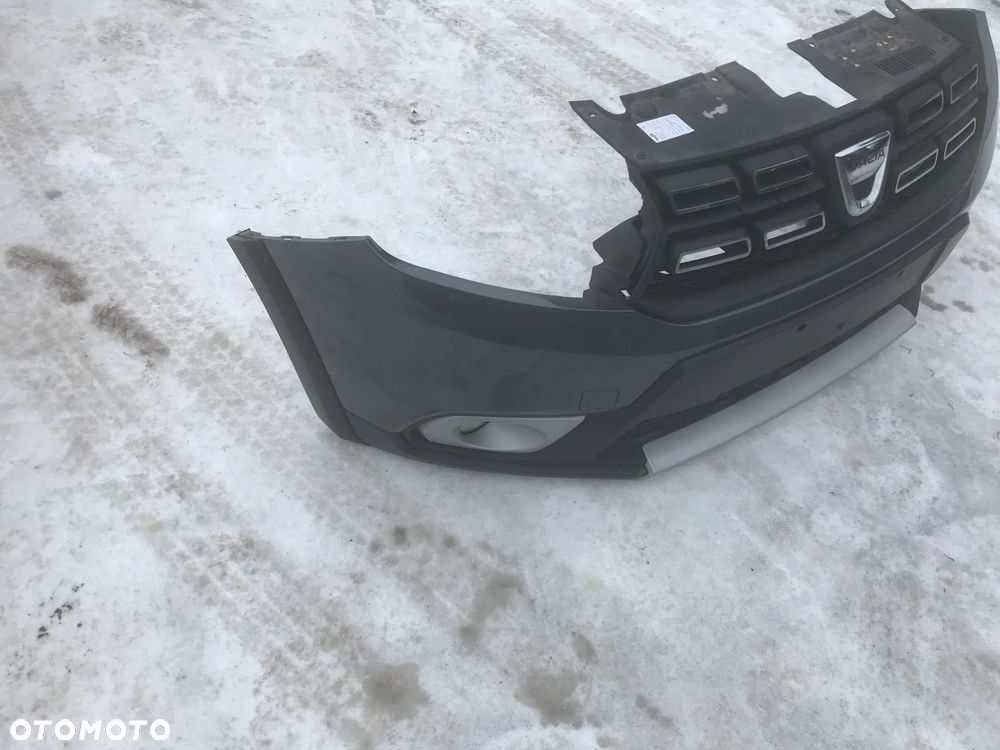 Dacia Sandero Stepway II Lift 16-20 Zderzak Maska TEKPV Kompletny - 2