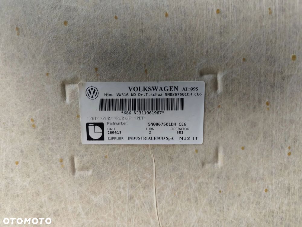 PODSUFITKA VOLKSWAGEN TIGUAN I 5N LIFT (2011-2016) 2.0 TDI 140KM - 11