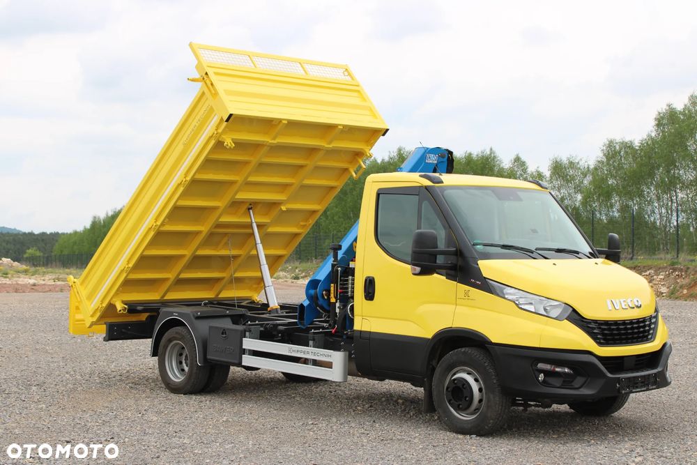 Iveco Daily 72-180 72-160 Nowy 3-stronny WYWROT Nowy żuraw DN 4.7 Kiper Wywrotka HDS 72C 70C 65C 60C 50C 35C - 15