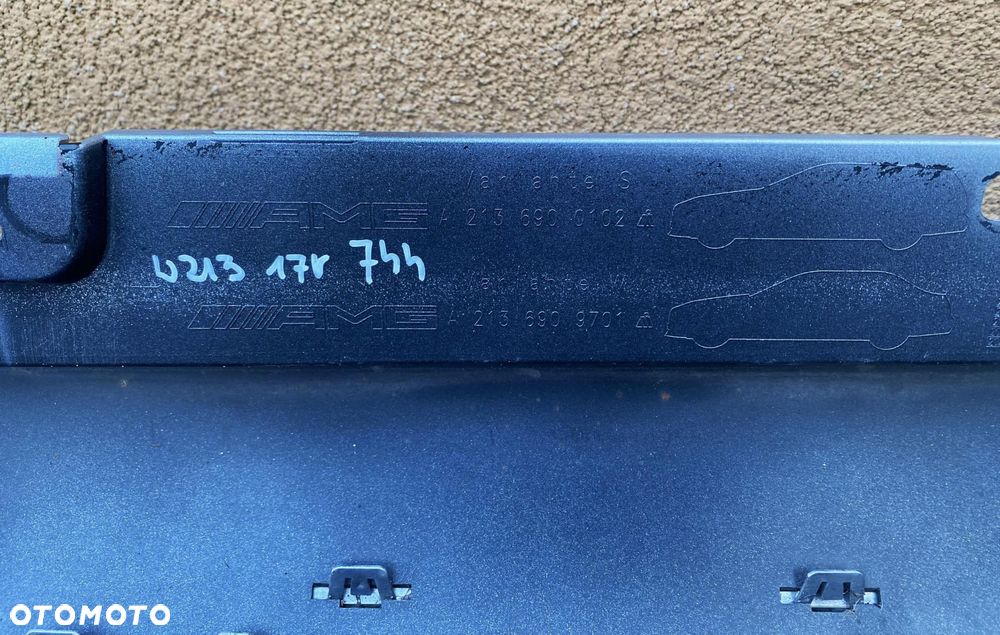 MERCEDES E W213 63 AMG S 63AMG LEWY PRÓG 755 LISTWA NAKŁADKA KOMBI / SEDAN - 4