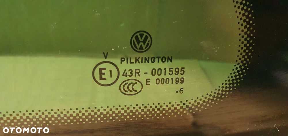 Szyba lewy tył tylna lewa karoseryjna VW Polo V 6R AS3 - 5