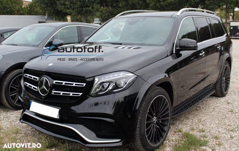 Pachet exterior compatibil Mercedes GLS X166 (2015+) model AMG 63 - 3