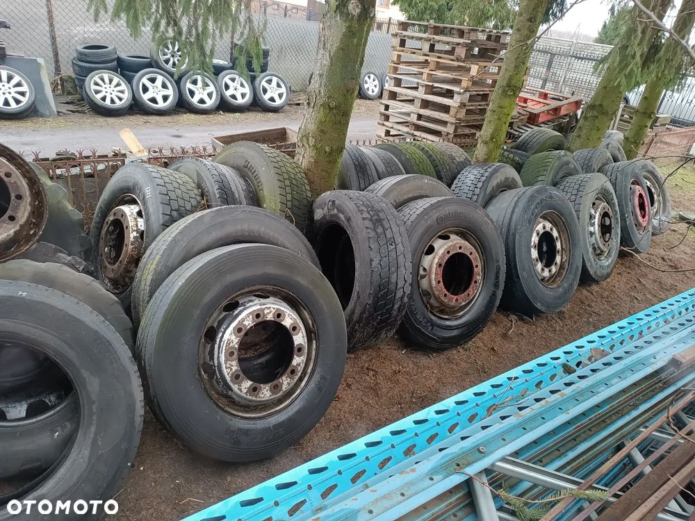 Koło FELGA 22,5  OPONA 315/70 R 22.5 315/80 R 22,5 - 3