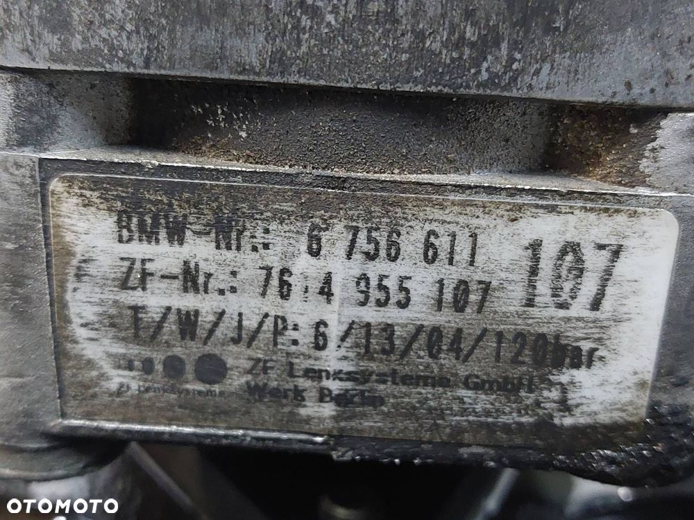 POMPA WSPOMAGANIA + POMPA WODY BMW E46 318i 2.0 16V N42 N46 6756611 7512537 - 5